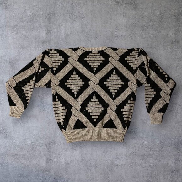 Nino Foriero Mens Sweater Vintage design Size Large - Picture 2 of 7